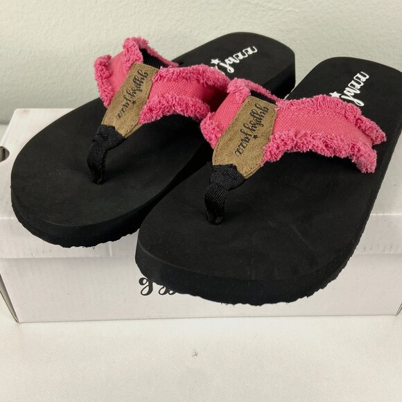 Gypsy Jazz Shoes - Gypsy Jazz Gjazz Pink Flip Flop